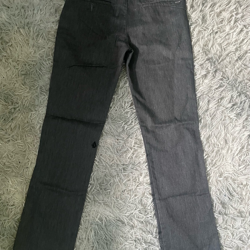 Chic Dark Gray Trousers